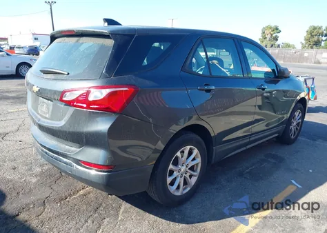 2018 Chevrolet Equinox Ls z USA, uszkodzony, nr VIN 3GNAXHEV0JL380262